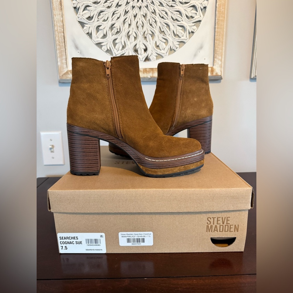 Steve Madden Suede Booties